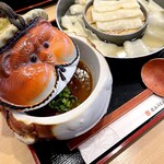 花山うどん - 丸ごと玉葱の南極カレーつけうどん3