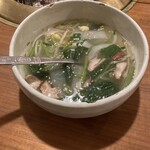 炭火焼肉 名玉 - 参鶏湯冷麺