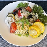 CAFE&BAR サリチェ - ひんやり夏野菜の冷製パスタ