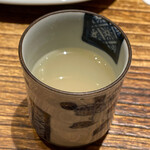 日本橋 蕎ノ字 - シジミと蕎麦出汁のお吸い物