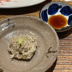 日本橋 蕎ノ字 - 粗挽きのそばがき