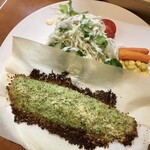 BROWNIE & Kooky - 青魚のパセリ入りパン粉焼1,100円