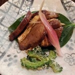 割烹 伊とう - 牛ヒレ肉と松茸のたれ焼き