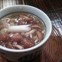 銀さだ - なめことスッポンの蒸し物