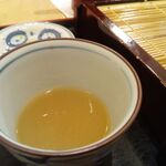 Monzen Soba Daikokuya - そば湯でシメ～♪