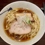 麺 みつヰ - 醤油(中太手揉み麺)