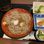 大もりや - 同行者のBセットは、冷し南蛮蕎麦です