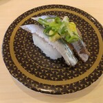 Hama sushi - 「北海道産旬さんま」150円。
