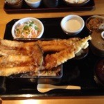 とうふとあなご料理 とうふや - あなご天重膳（上）\2200-