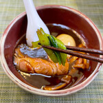 つけ麺目黒屋 - 小松菜