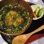 Grilled rice ball with Onigiri and chazuke