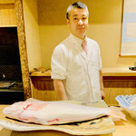 富小路 やま岸 - ◎こんなに大きな甘鯛を初めてみた。