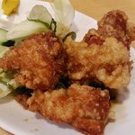 中華飯店 福寿 - 若鶏の唐揚げハーフ（4個）