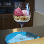 ラトリエ ドゥ ノノ - 赤桃のソルベ