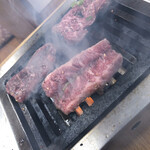 スタミナ苑 - 特上ハラミ焼き焼き