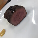 スタミナ苑 - ハツのたたき