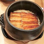 まき村 - 穴子の炊き込みご飯（土鍋）