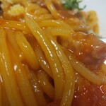 温泉カフェ - 料理写真:アルデンテのパスタ！