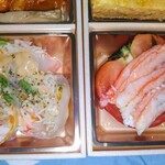 割烹かまた - 大きいカニ焼売、カニとトマト