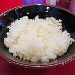 家系ラーメン たつ家 - ライス（小）スープの旨味を十分吸った海苔をご飯と一緒に搔っ込むと・・・幸せ(笑)。