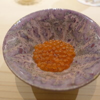 鮨 なんば 日比谷 - 北海道の新物いくら