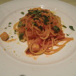 VIA Brianza - 小柱と桜エビのトマトクリームスパゲティ