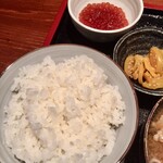 めしの助 - ご飯、漬物、いくら醤油漬け