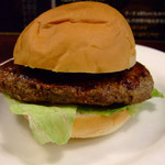 ほそやのサンド - ジャンボハンバーガー