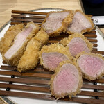 とんかつ ばんぶー - 特選リブロース、特選ヒレカツ