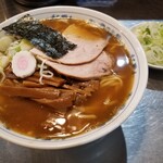 滝野川 大勝軒 - 中華そば＋ネギ。