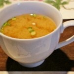 魚沼茶房 - 「なめこのお味噌汁」です(11/11UP)