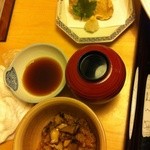 鎌倉 峰本 - さざえの炊き込みご飯