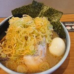 札幌麺や みそら - 特製味噌ネギトッピング麺大盛り
