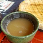 Oyasumidokorozuishimmon - 蕎麦湯、美味い！ちょうどいいかつお出汁加減。