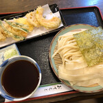 うどん　八州 - 野菜天もり、あいもりで！