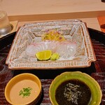 日本料理 研野 - 明石の鯛