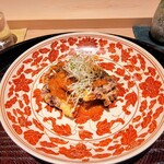 日本料理 研野 - ソフトシエルクラブのチリソース