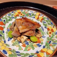 日本料理 研野 - 八丁味噌をベースにした味噌床に漬けて焼いたチャーシュー