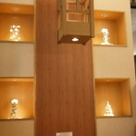 焼肉 山水 - 24年11月　置物もクリスマスバージョンに