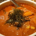 焼肉 山水 - 24年11月　テグタン麺　ハーフ