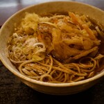 Soba Dokoro Totsukiya - かき揚げそば　700円