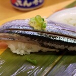 がってん寿司 - 三陸産サンマ。