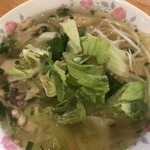 ベトナム料理 アオババ  - 鶏肉のモチモチタピオカ麺