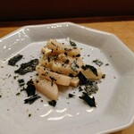 花いち - 貝柱と長いも磯辺焼き