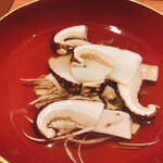 くすのき - 松茸のお椀