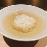 くすのき - 天茶：車海老、小柱、松茸、舞茸、あきしまいんげん