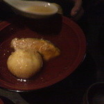 酒菜 竹のした - イチジク揚げ出し