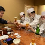 御料理 古川 - 緊急事態前なので！そして持ってるのはカボチャなので！！