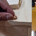 御料理 古川 - ビスもこれでお化粧して♪今日は金物がまだ届かないからここまでです、次回レビューまでには仕上がってるかなフフフ