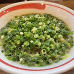 和歌山ラーメン まる岡 - 定番ネギラーメン